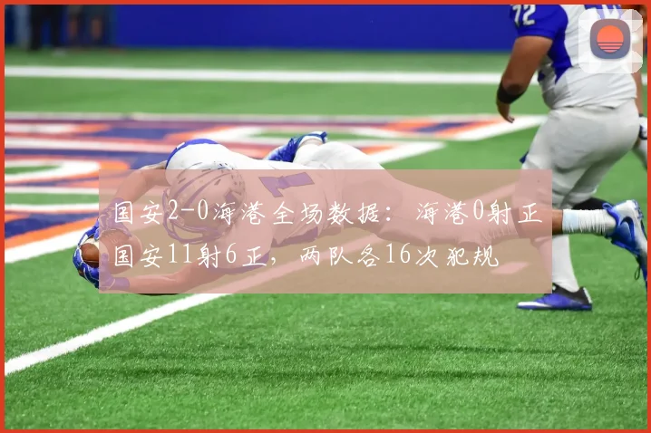 国安2-0海港全场数据：海港0射正国安11射6正，两队各16次犯规